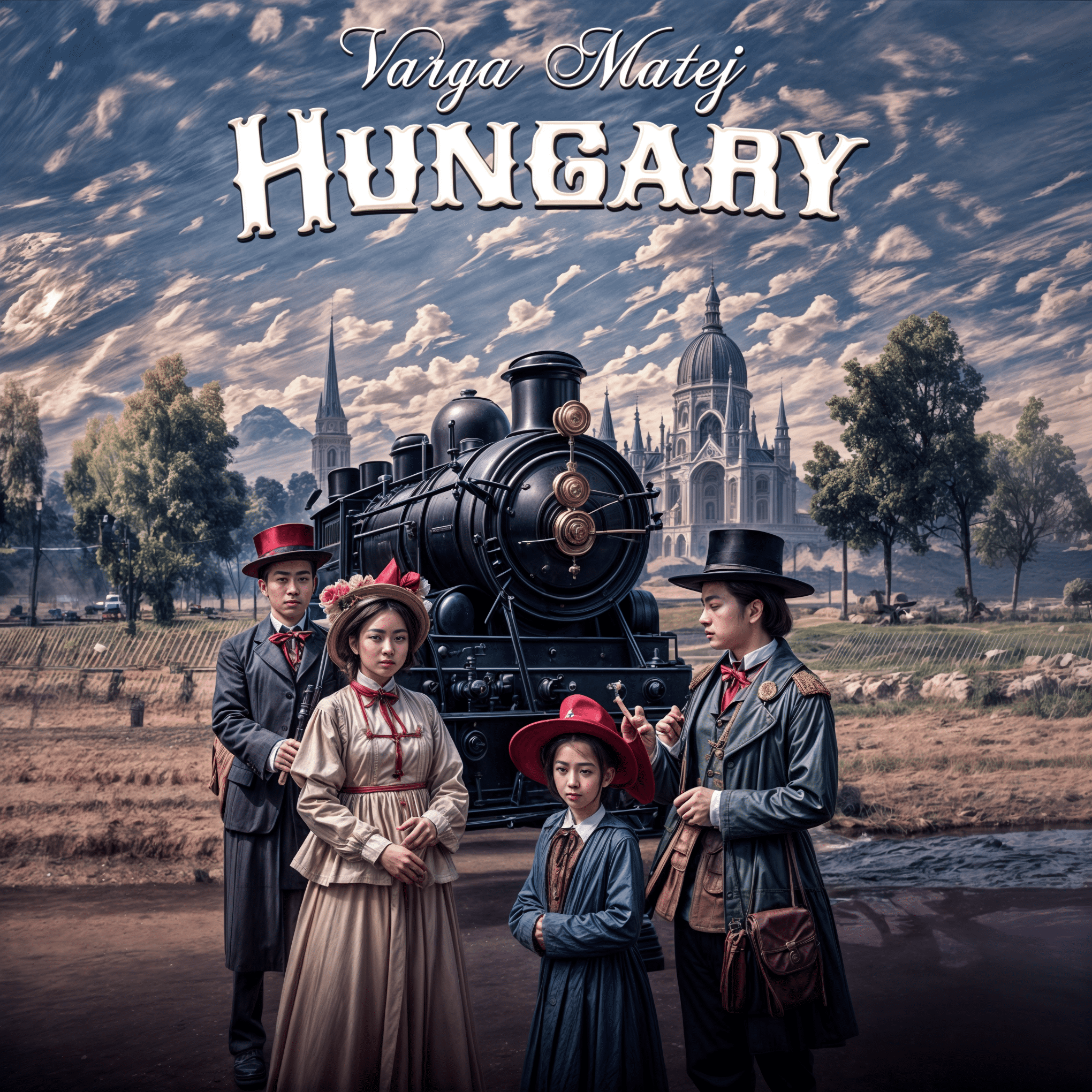 Coperta Hungarian Kingdom 1899 (fan expansion for Ticket to Ride)
