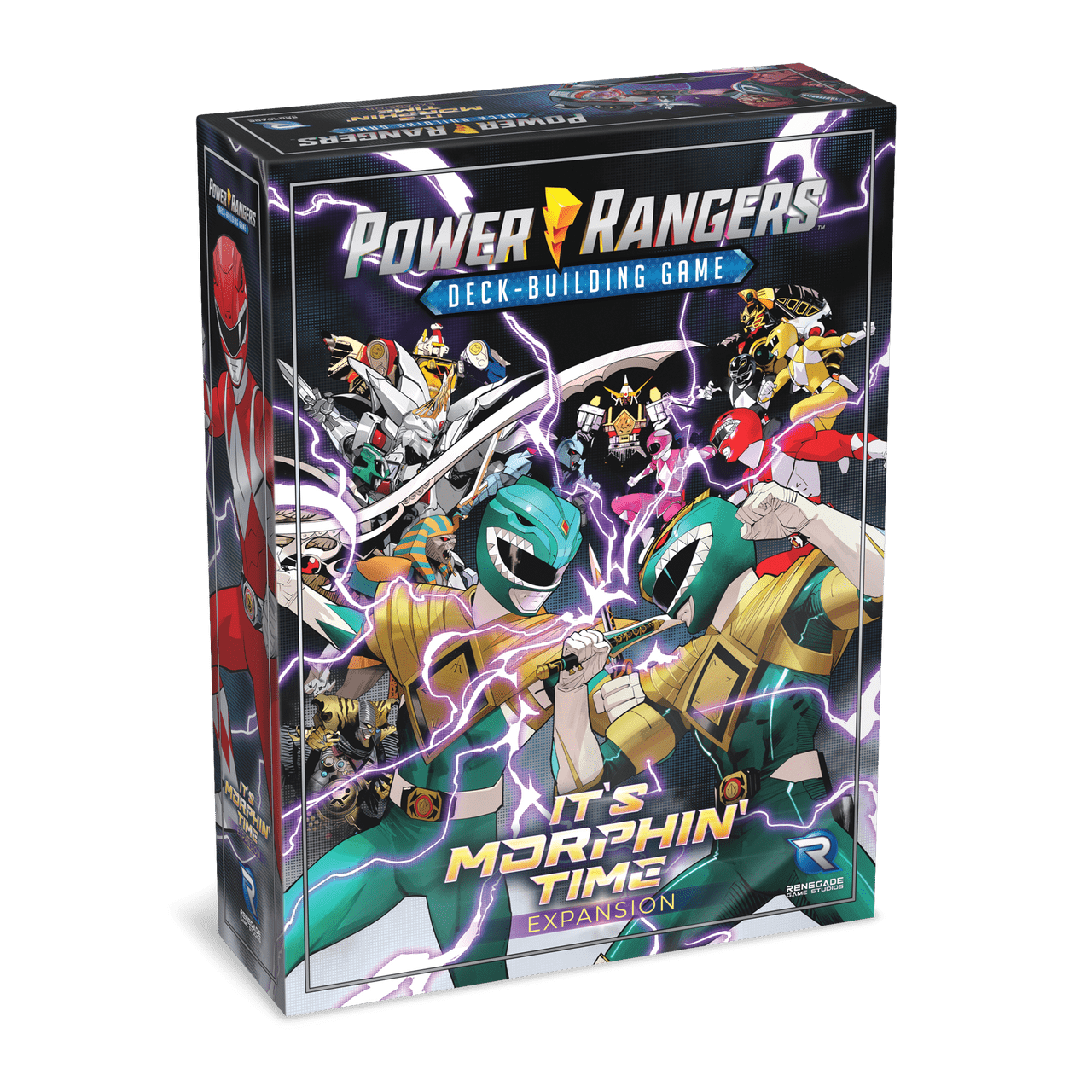 Power Rangers Deck-Building Game: It's Morphin' Time box art