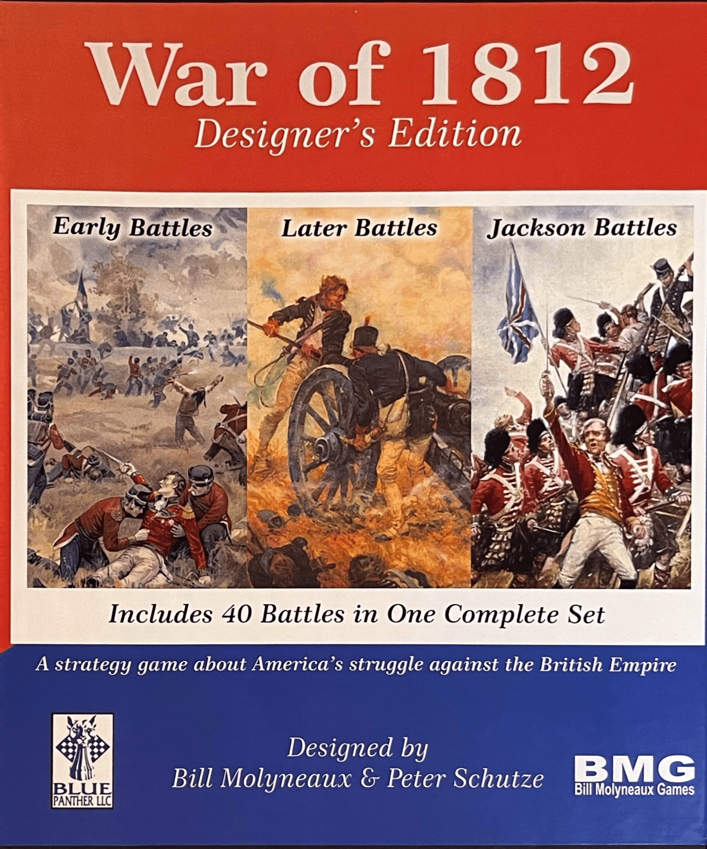 War of 1812: Designer's Edition doboz