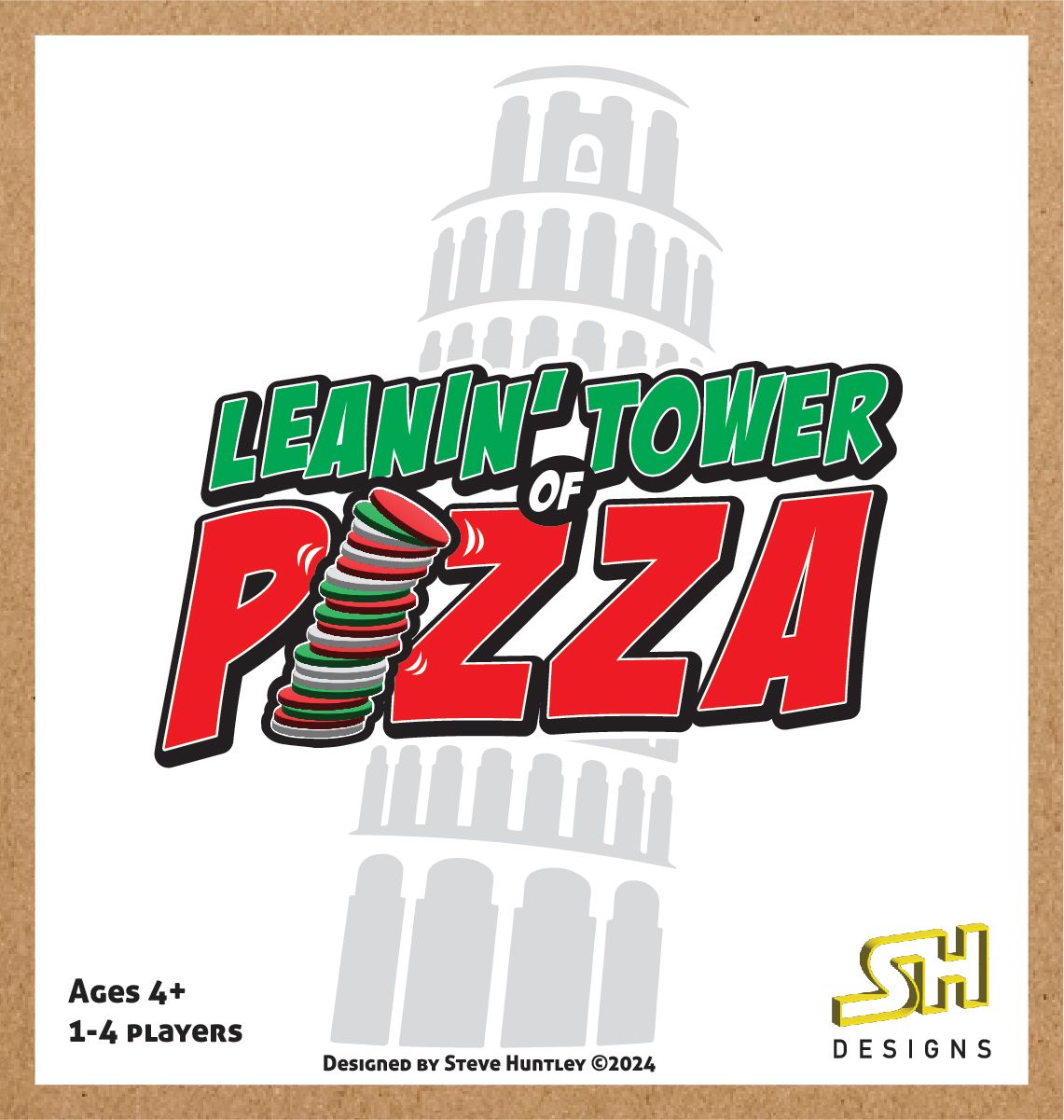 Leanin' Tower of Pizza! box art
