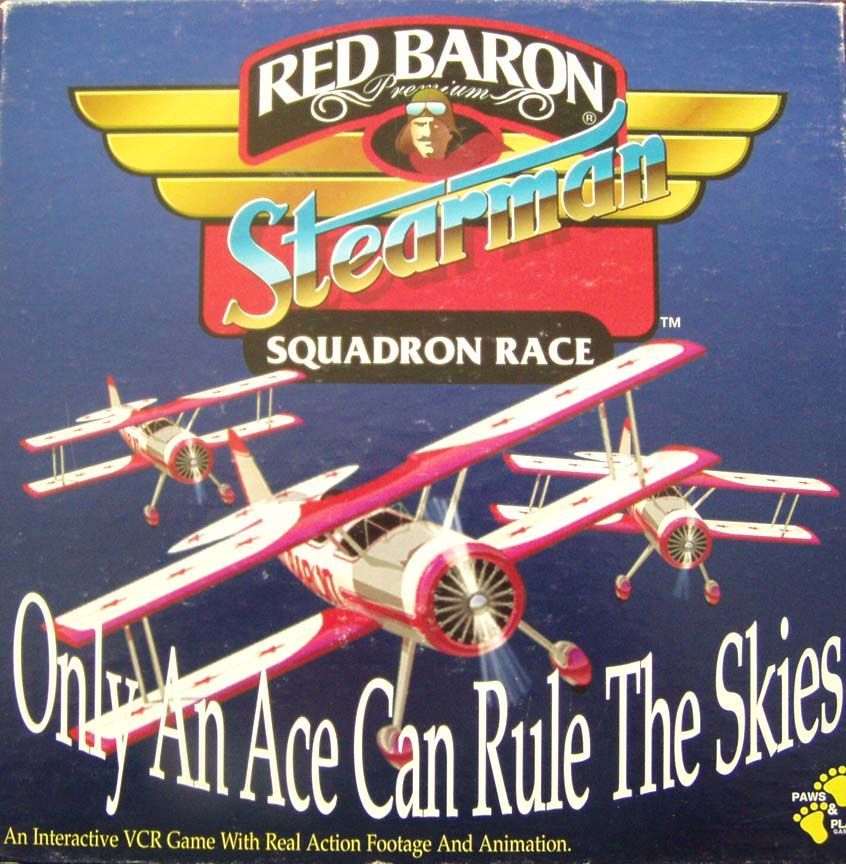 Coperta Red Baron Stearman Squadron Race