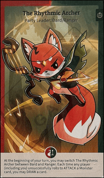Here to Slay: The Rhythmic Archer Promo Card doboz