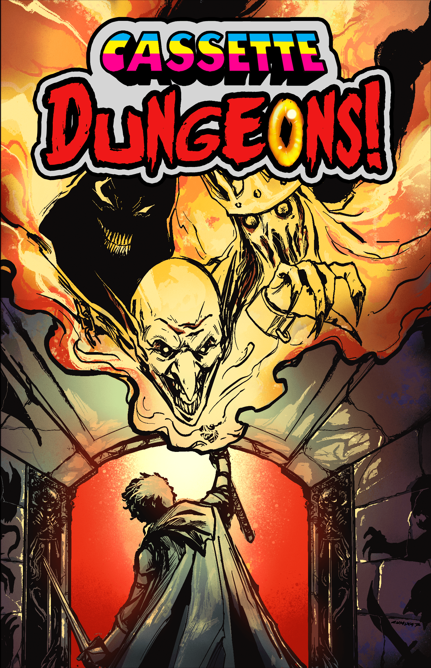 Coperta Cassette Dungeons!