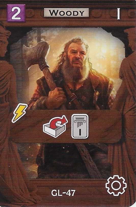 Path of Civilization: Woody Promo Card doboz