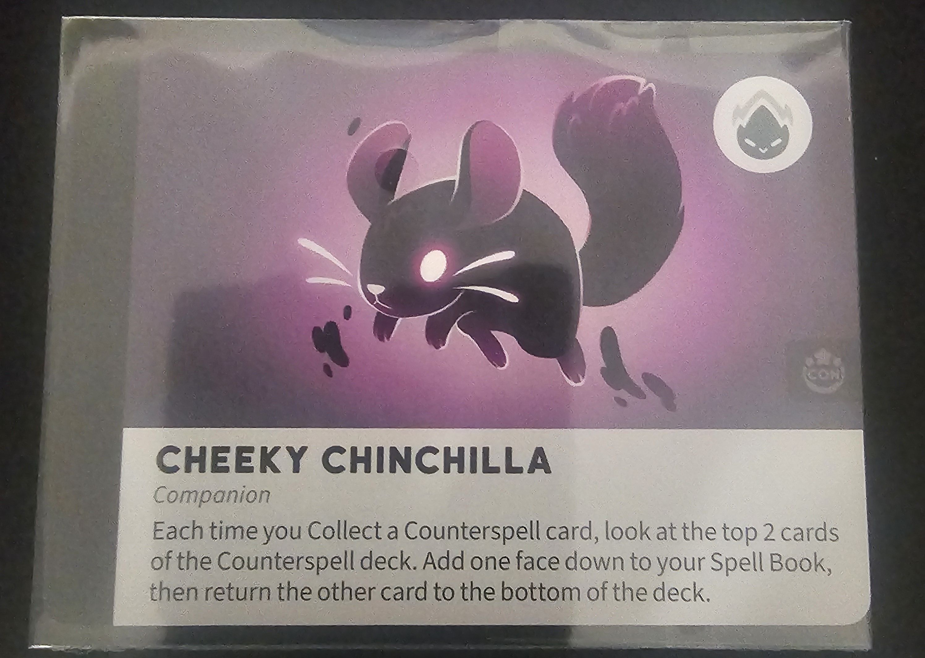 Casting Shadows: Cheeky Chinchilla Promo Card doboz