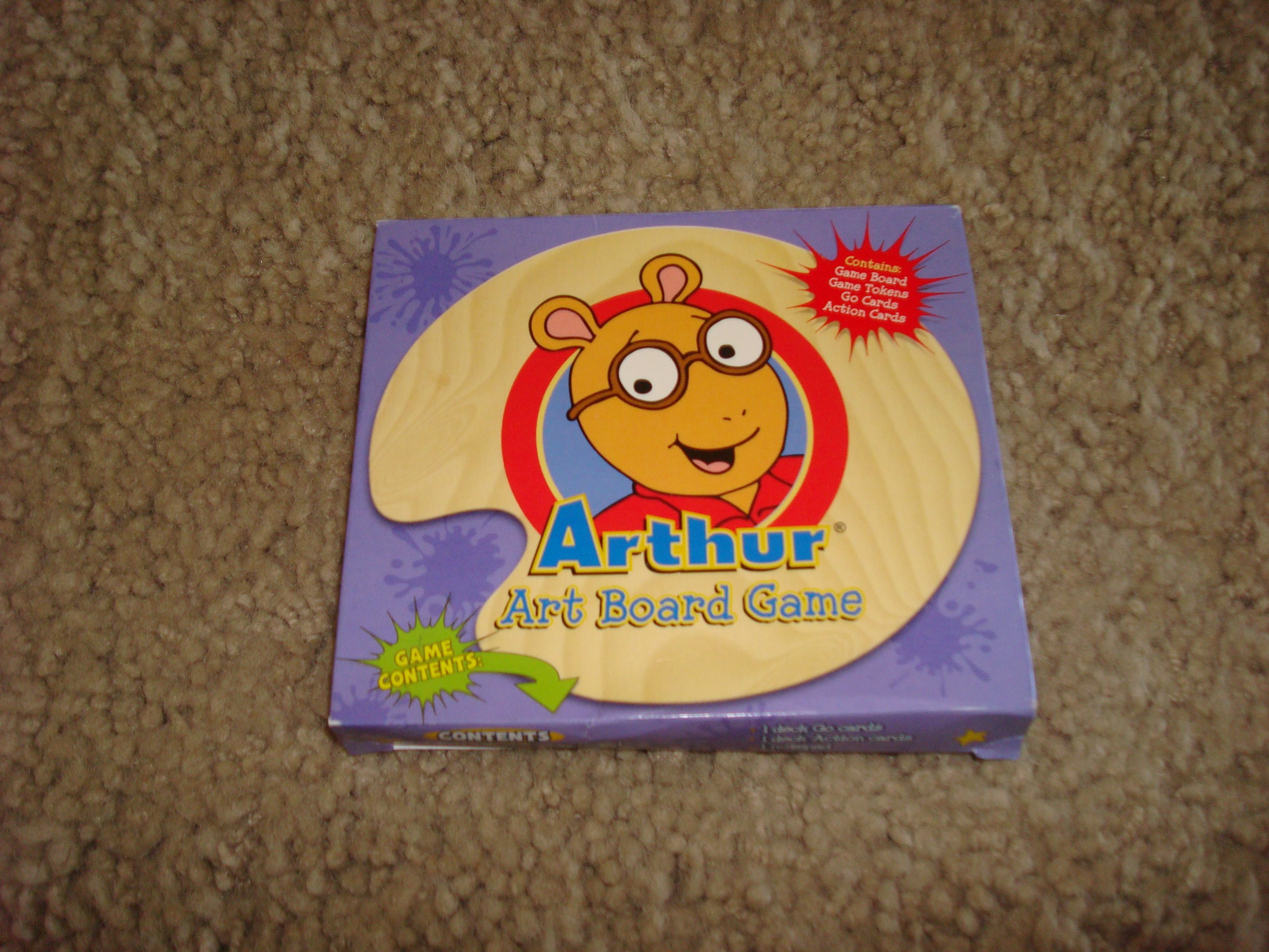 Arthur Art Board Game box art