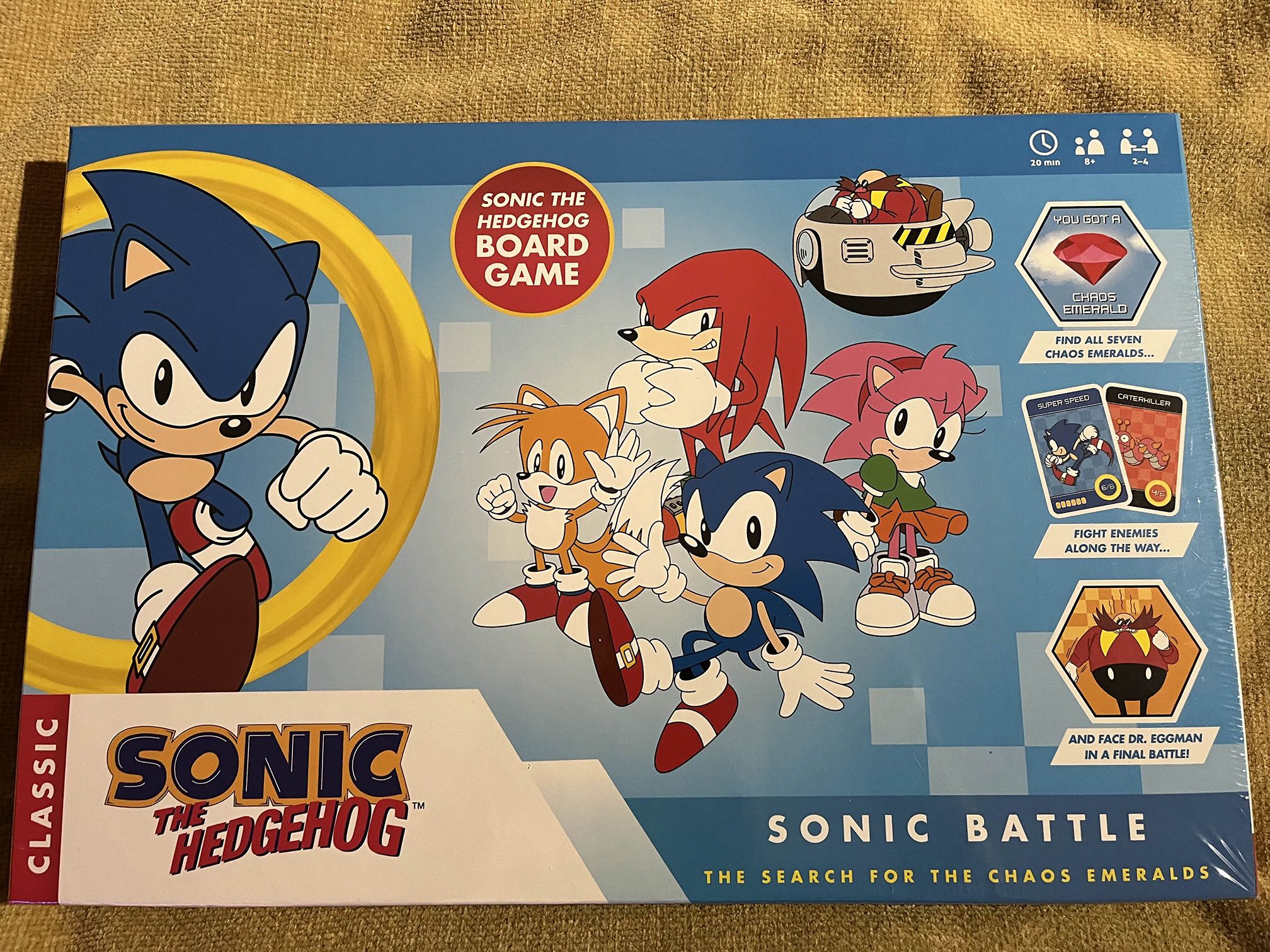 Sonic The Hedgehog: Sonic Battle – The Search for The Chaos Emeralds doboz