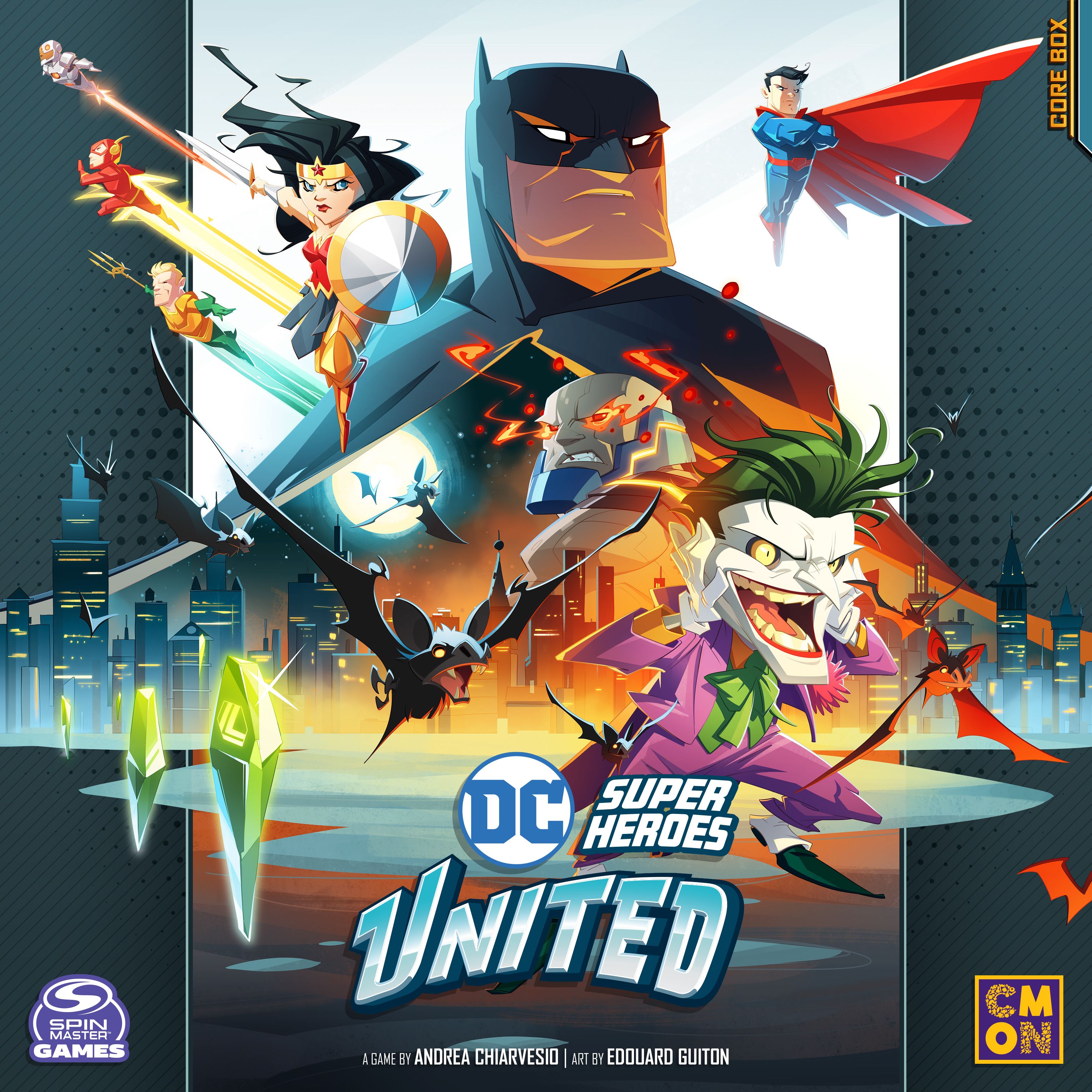 DC Super Heroes United doboz