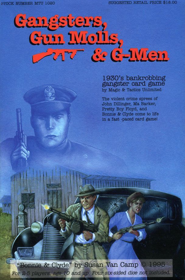 Coperta Gangsters, Gun Molls, & G-Men