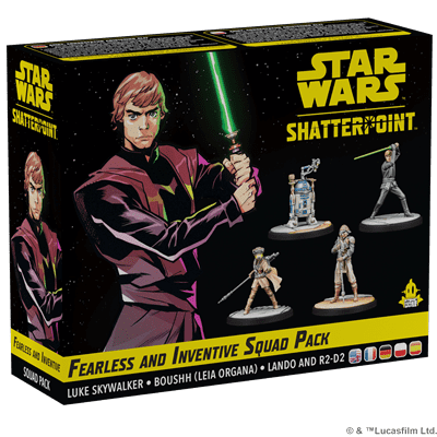 Star Wars: Shatterpoint – Fearless and Inventive Squad Pack box art