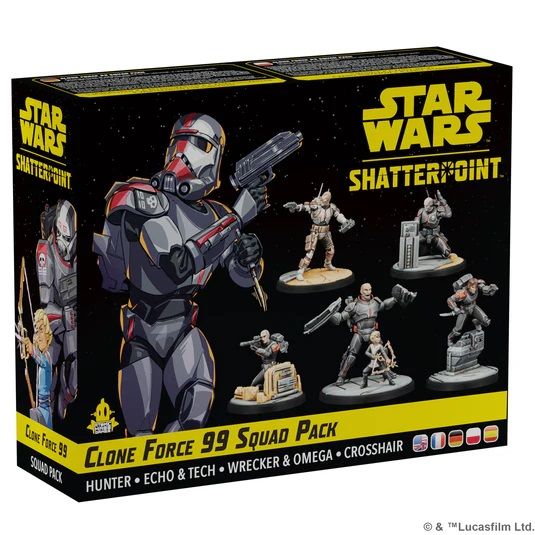 Star Wars: Shatterpoint – Clone Force 99 Squad Pack box art