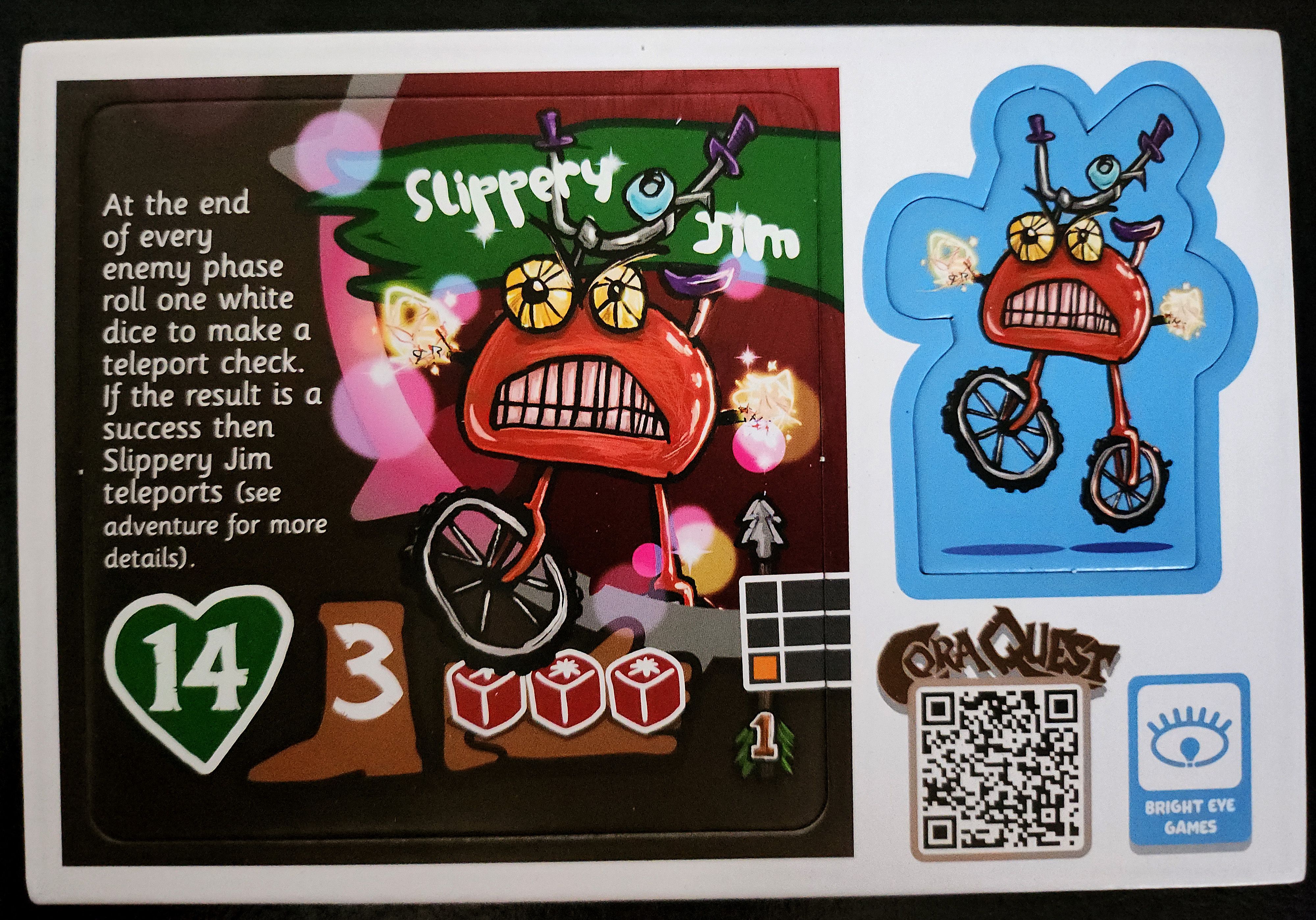 CoraQuest: Slippery Jim Promo box art