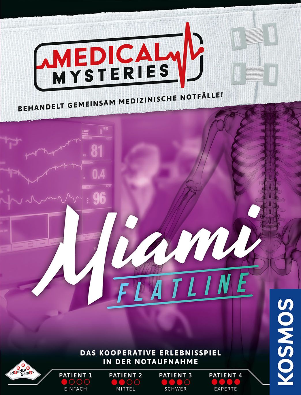 Medical Mysteries: Miami Flatline box art