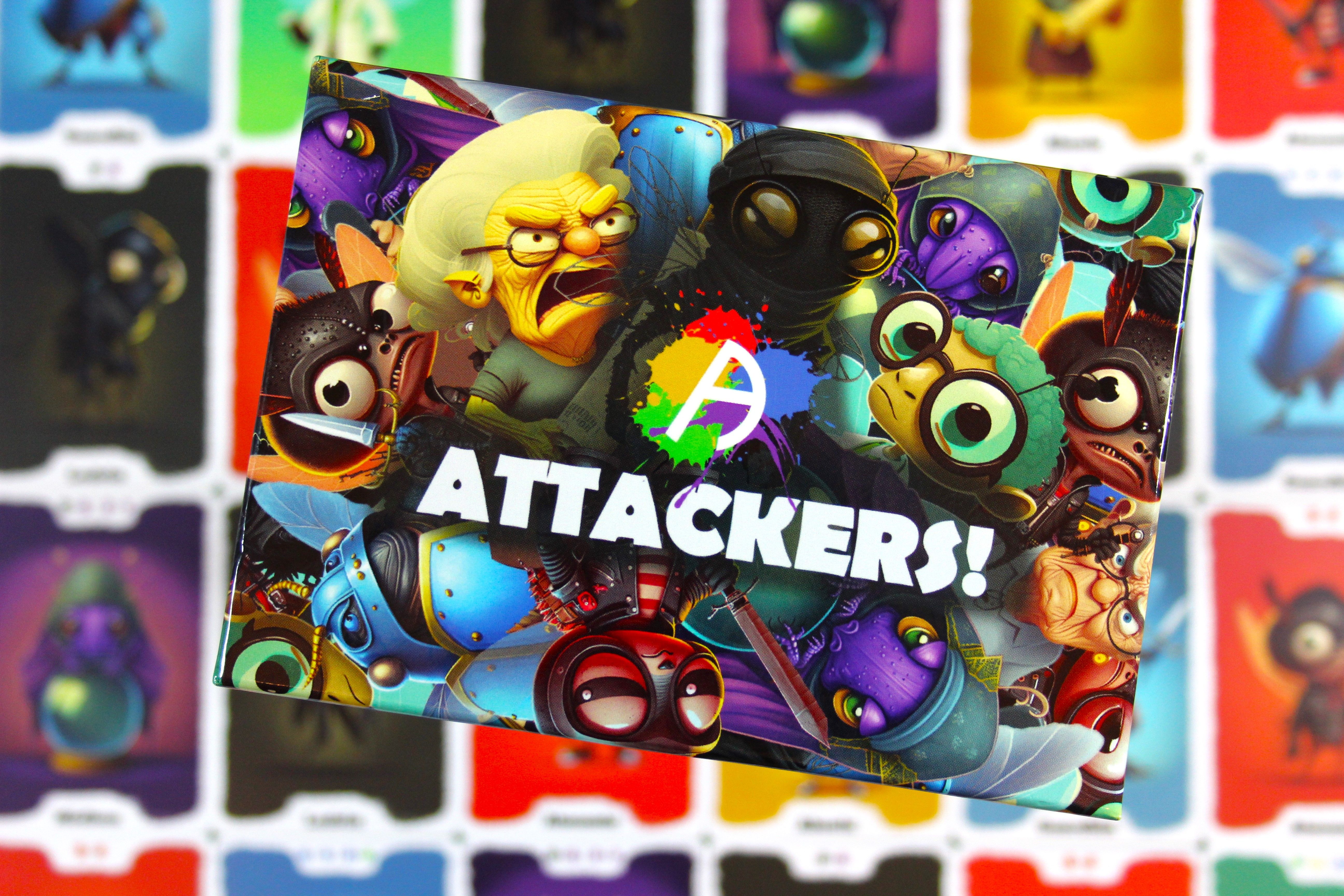 Attackers! box art