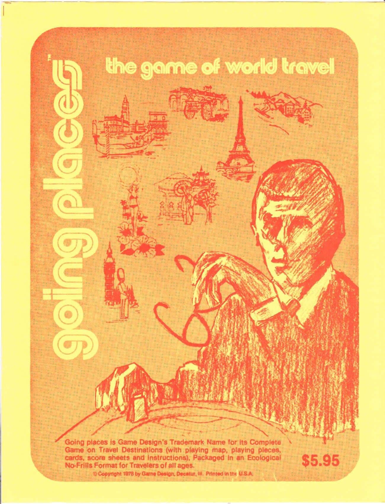 Coperta Going Places: The Game of World Travel