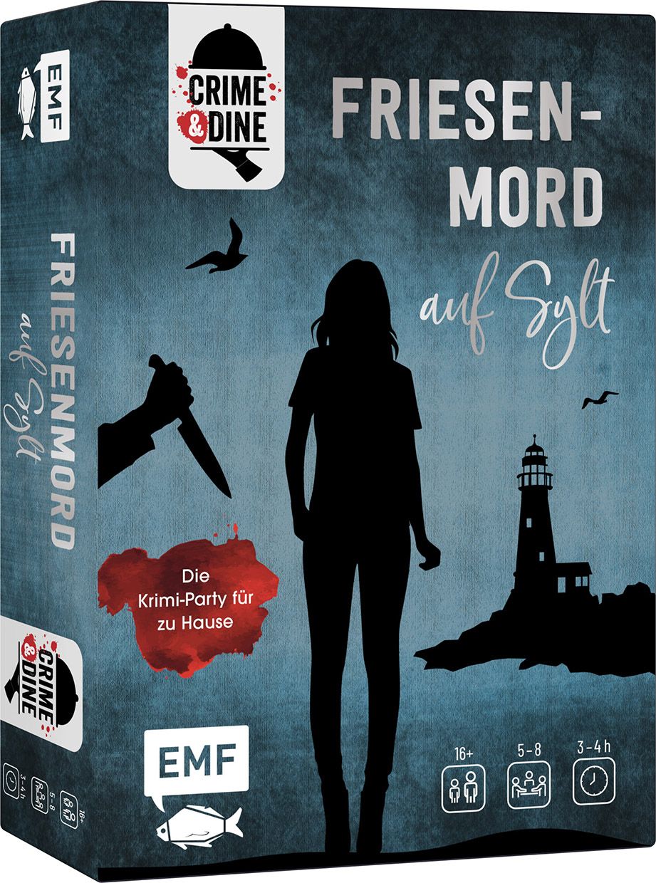 Coperta Crime & Dine: Das Krimi-Dinner-Set – Friesenmord auf Sylt