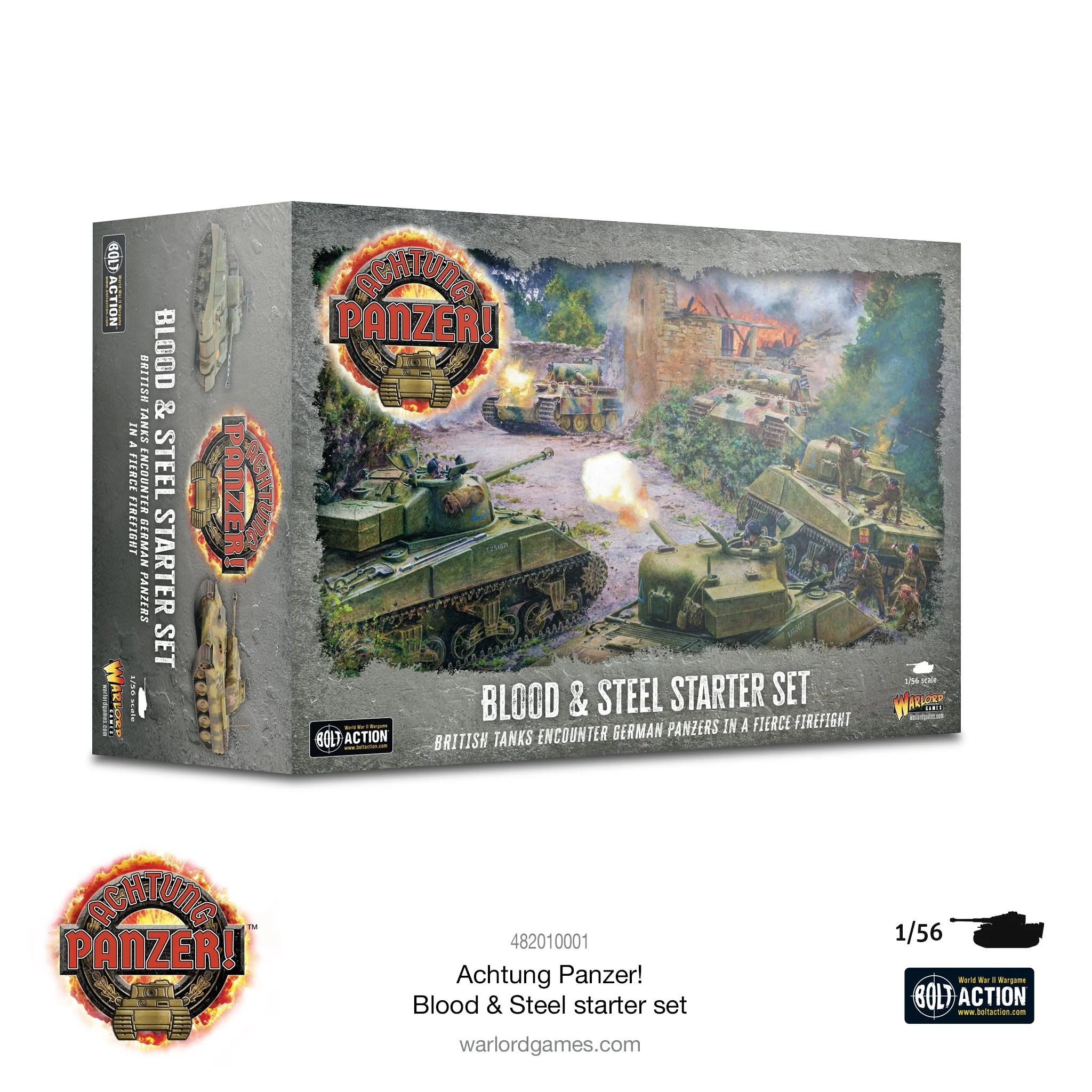 Achtung Panzer! Blood & Steel Starter Set box art