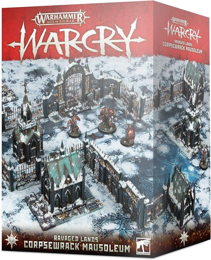 Warhammer Age of Sigmar: Warcry – Ravaged Lands: Corpsewrack Mausoleum box art