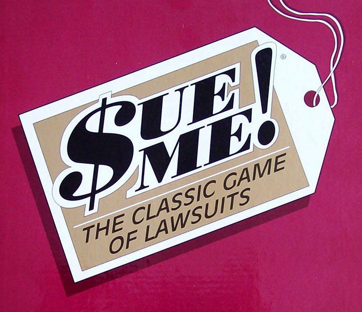 Coperta $ue Me! The Classic Game of Lawsuits