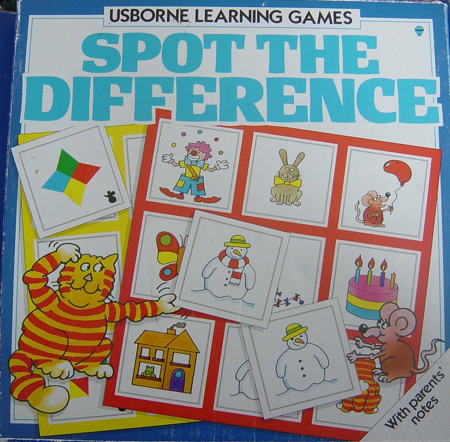 Spot the difference lotto box art