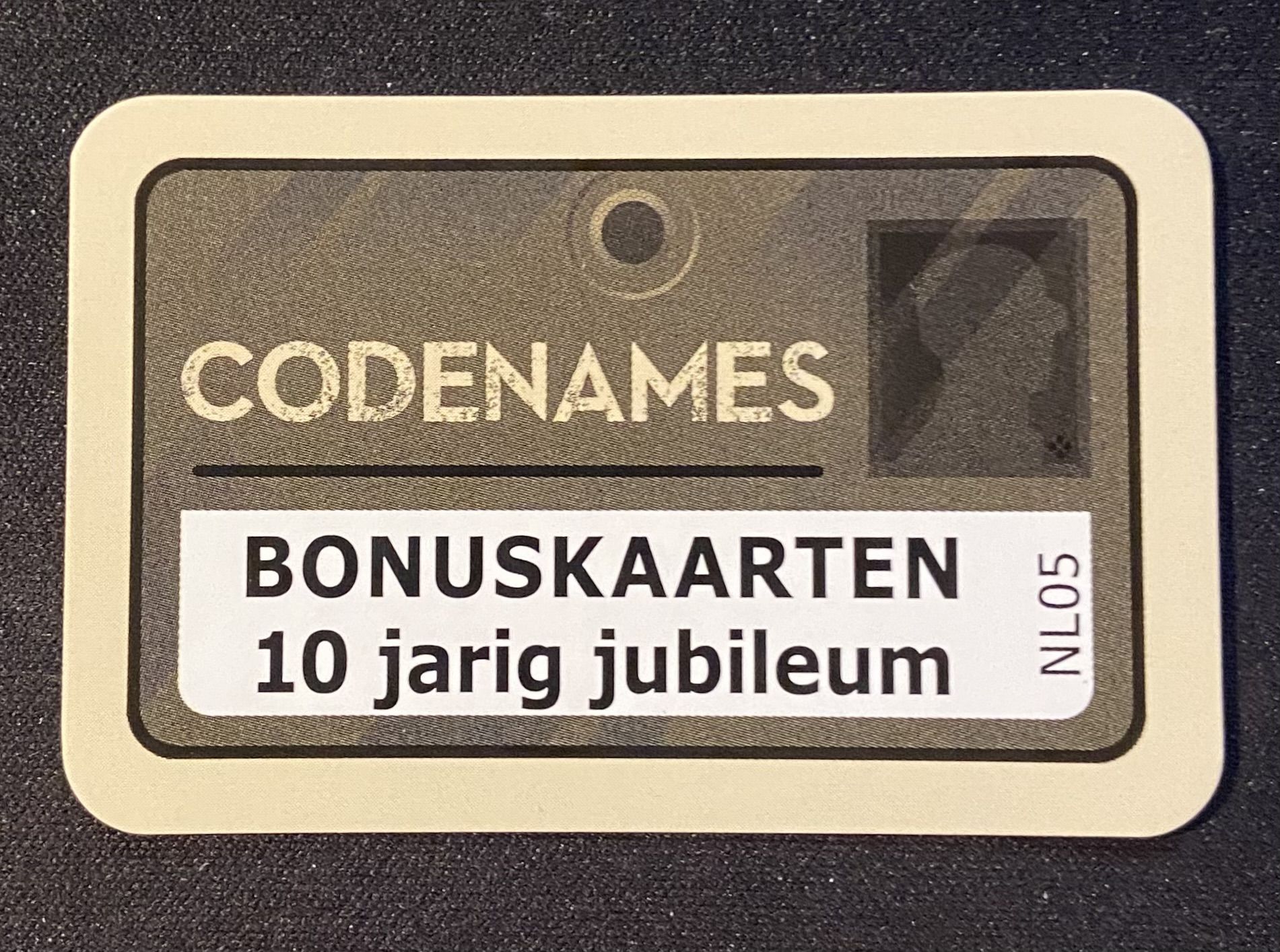 Codenames: 10 jarig Jubileum bonus set 2020 NL doboz