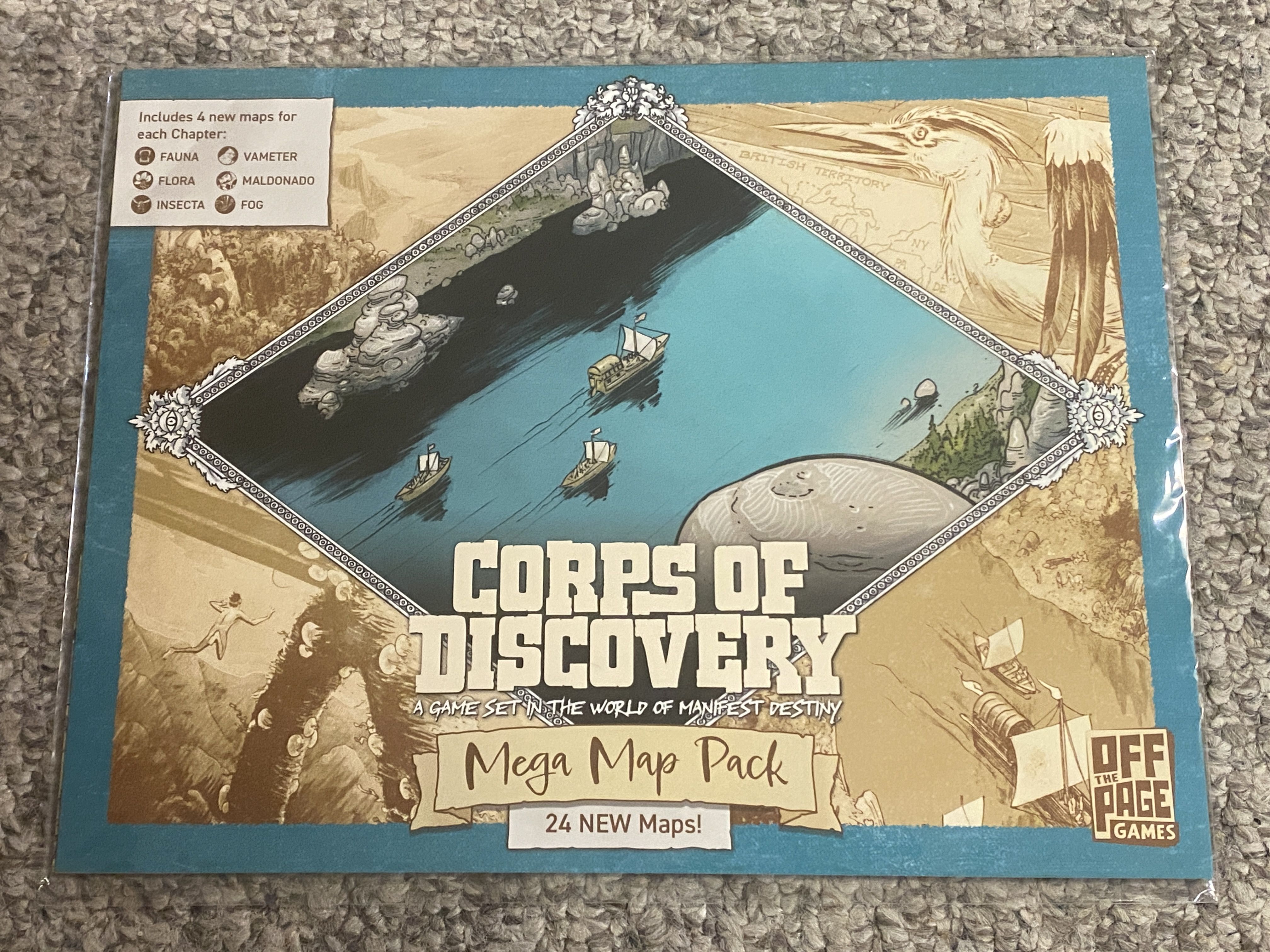 Corps of Discovery: Mega Map Pack doboz