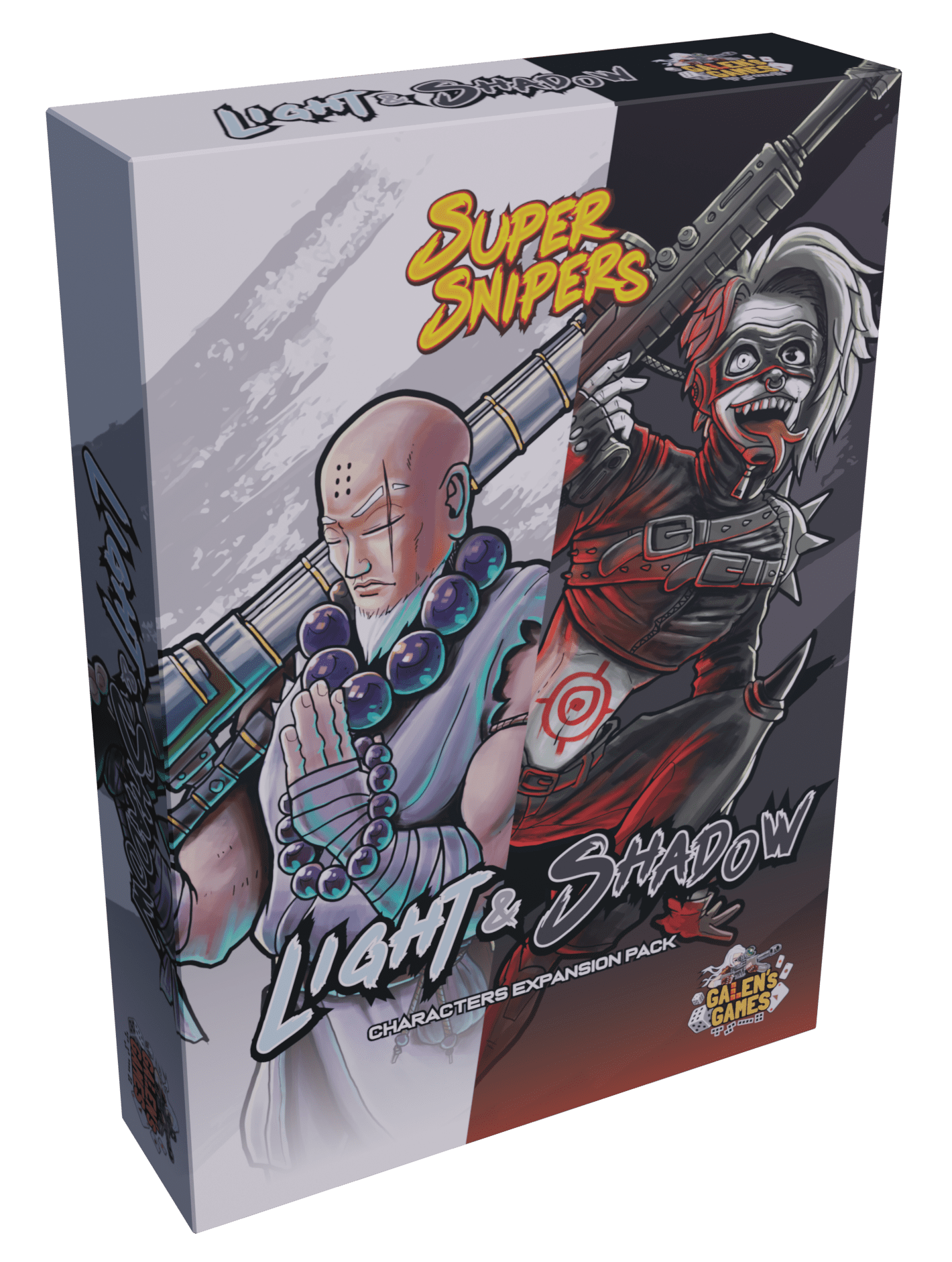 Super Snipers: Light and Shadow Mini Expansion box art