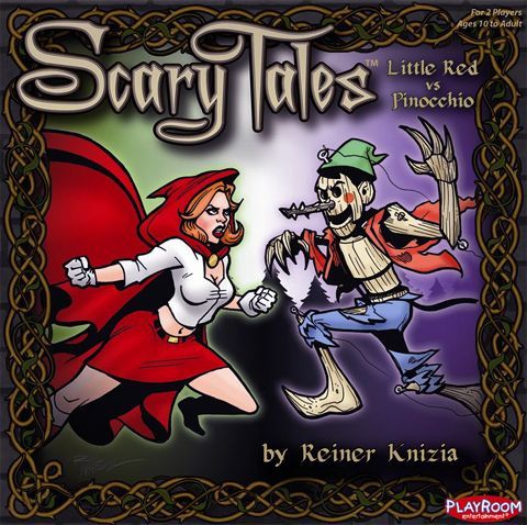 Scary Tales: Little Red vs. Pinocchio box art