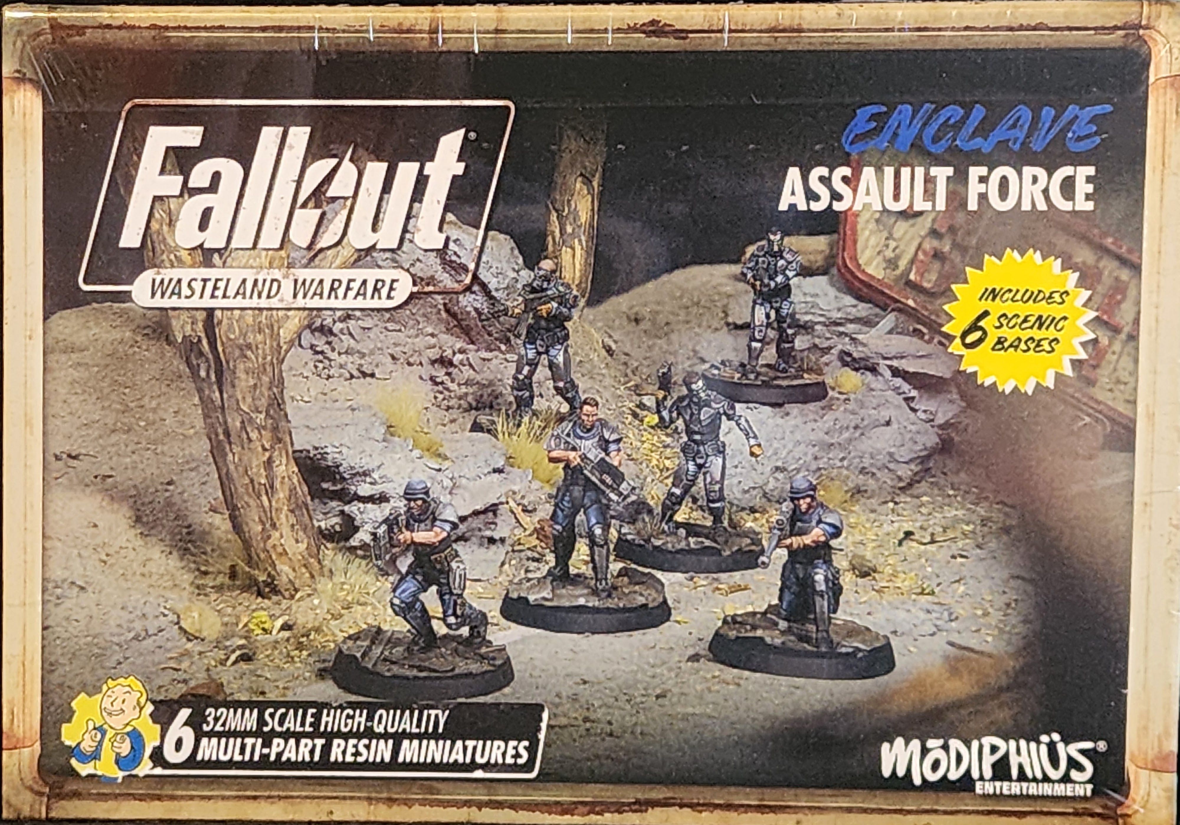 Fallout: Wasteland Warfare – Enclave: Assault Force doboz