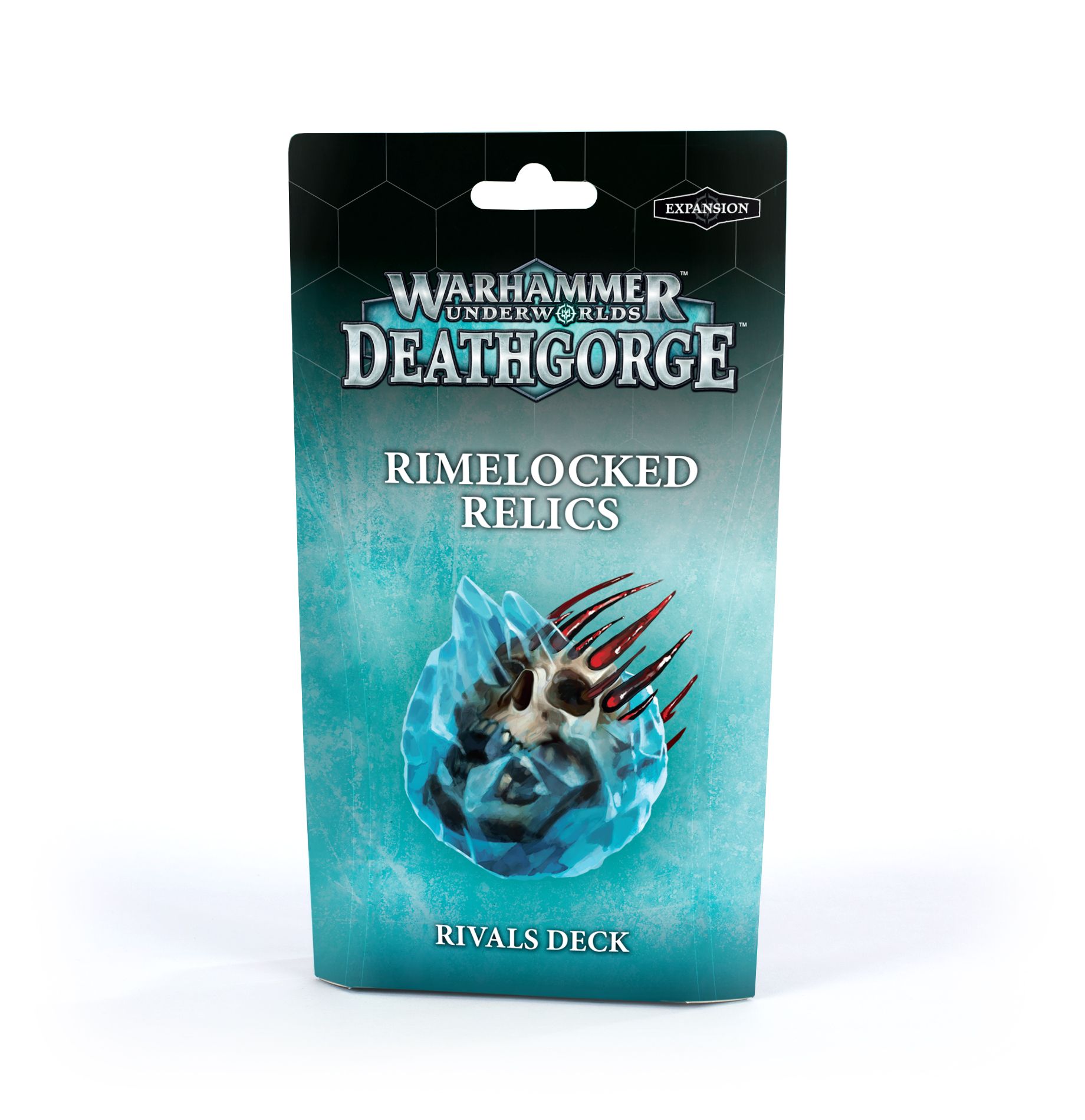 Warhammer Underworlds: Deathgorge – Rimelocked Relics Rivals Deck box art