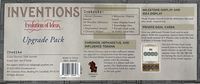 Inventions: Evolution of Ideas – Upgrade Pack box art