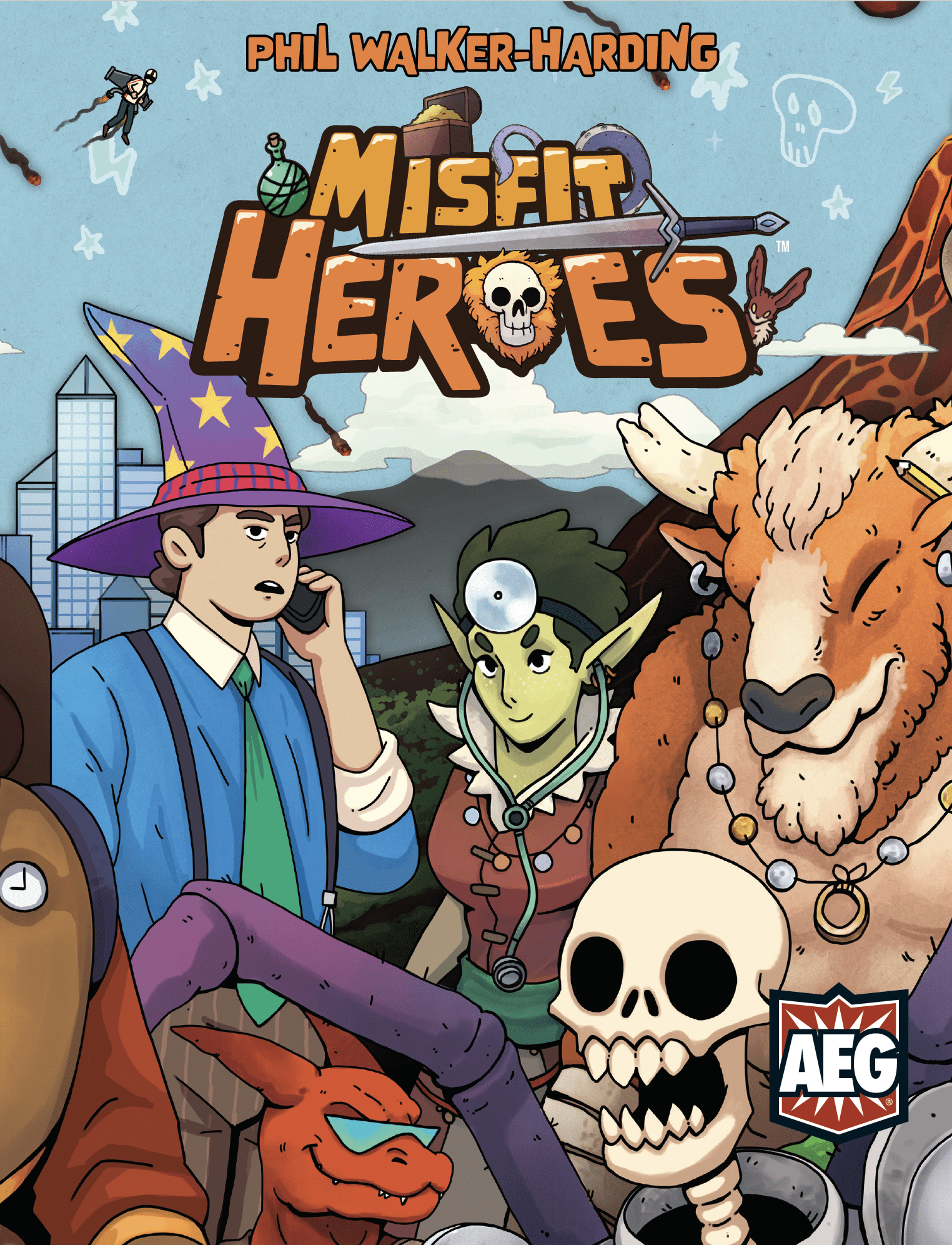 Coperta Misfit Heroes