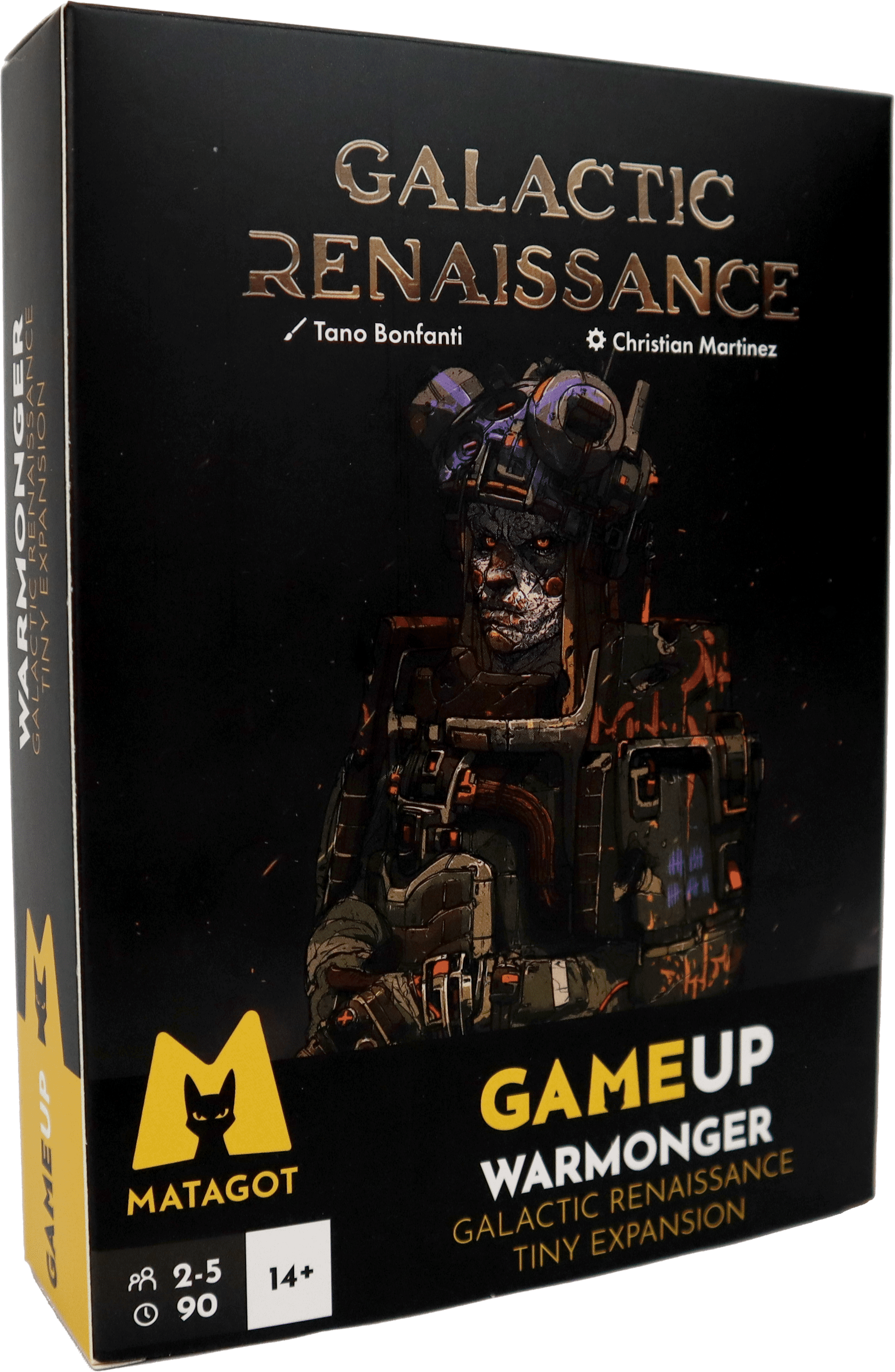 Galactic Renaissance: Warmonger Game Up doboz