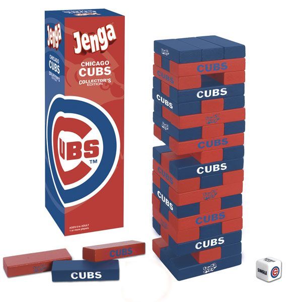 Jenga: Chicago Cubs Collector's Edition doboz