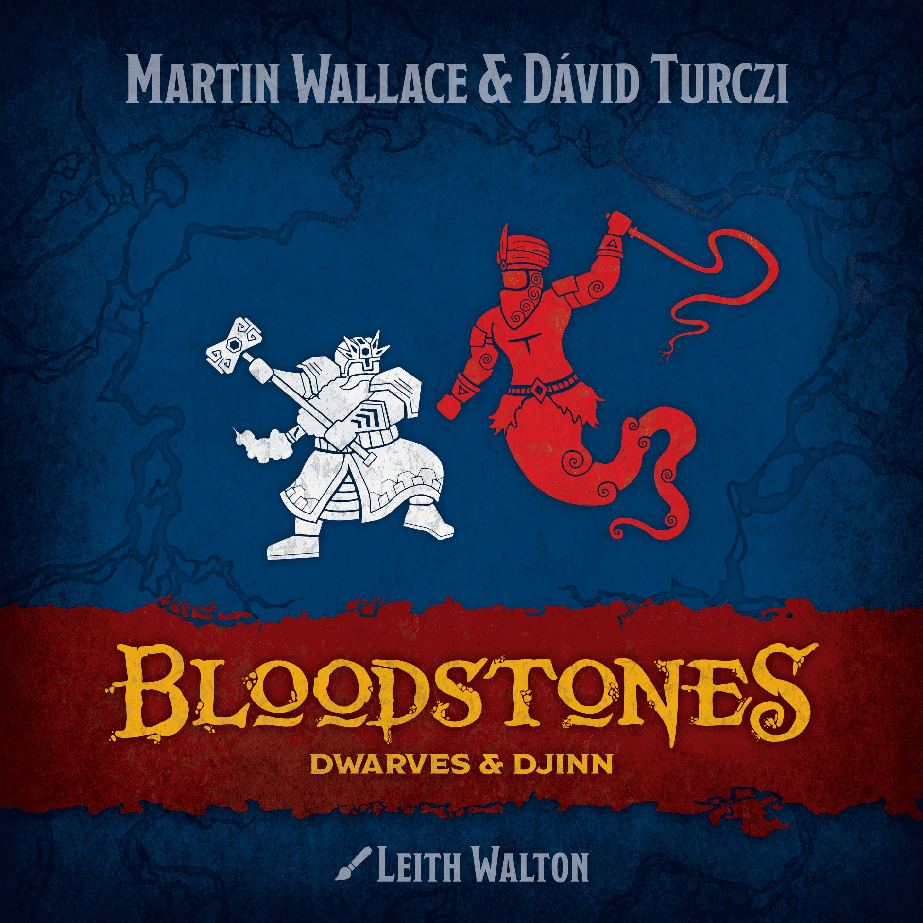 Coperta Bloodstones: Dwarves & Djinn