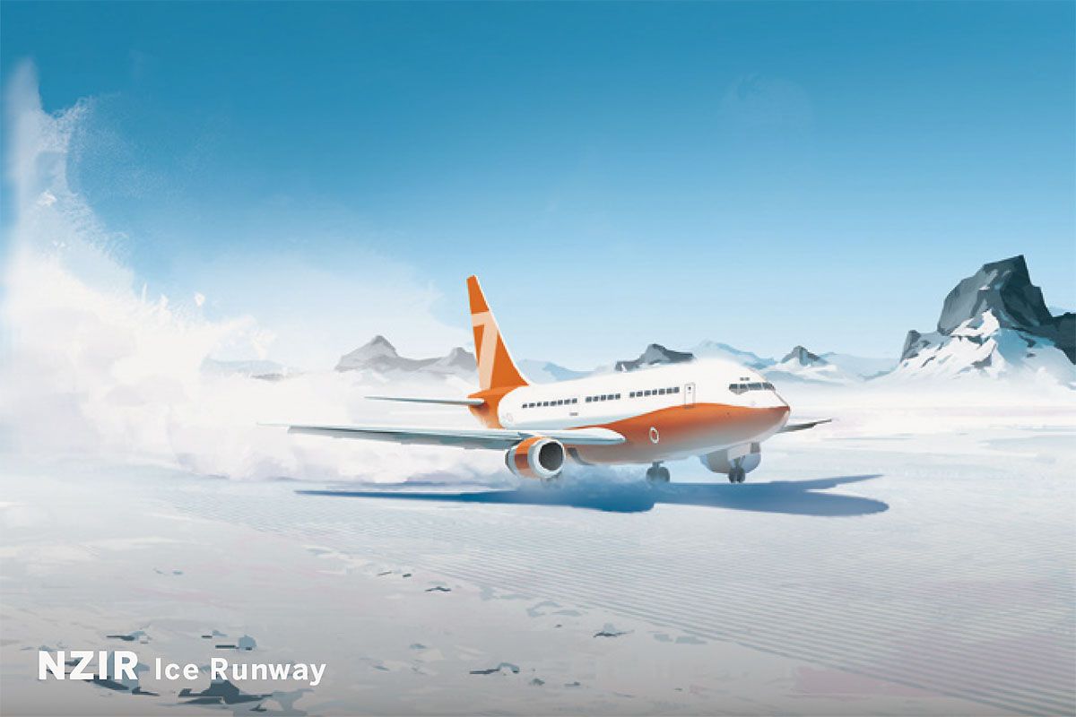 Sky Team: NZIR Ice Runway box art