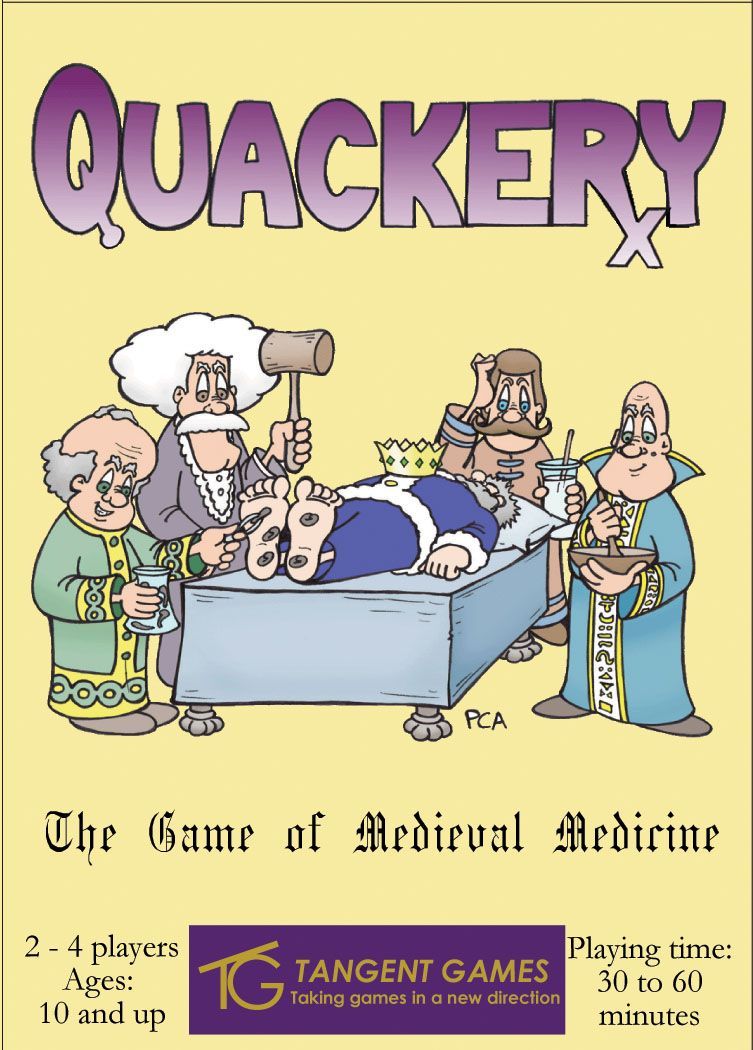 Quackery: The Game of Medieval Medicine box art