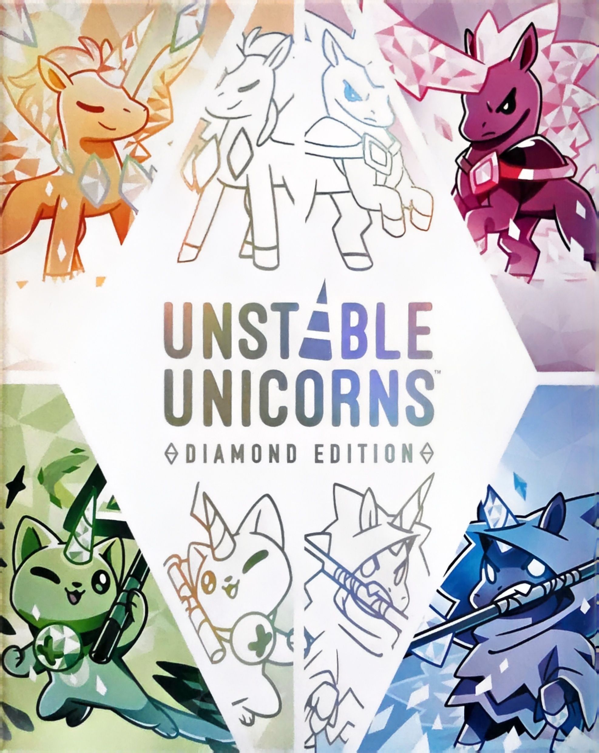 Coperta Unstable Unicorns: Diamond Edition