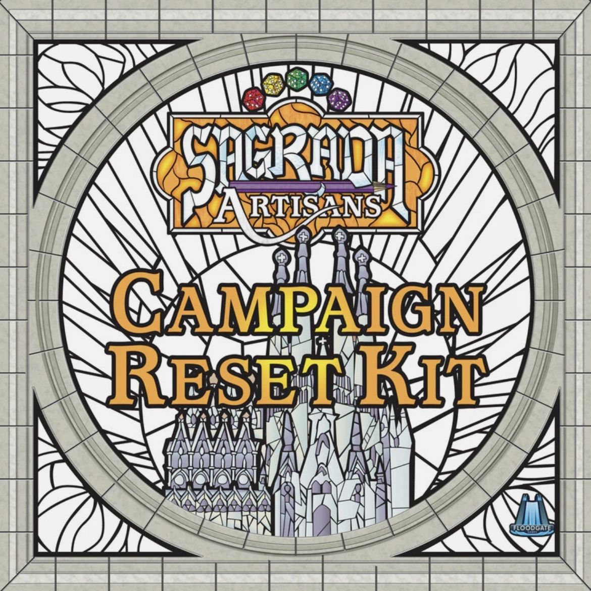 Sagrada Artisans: Campaign Reset Kit box art