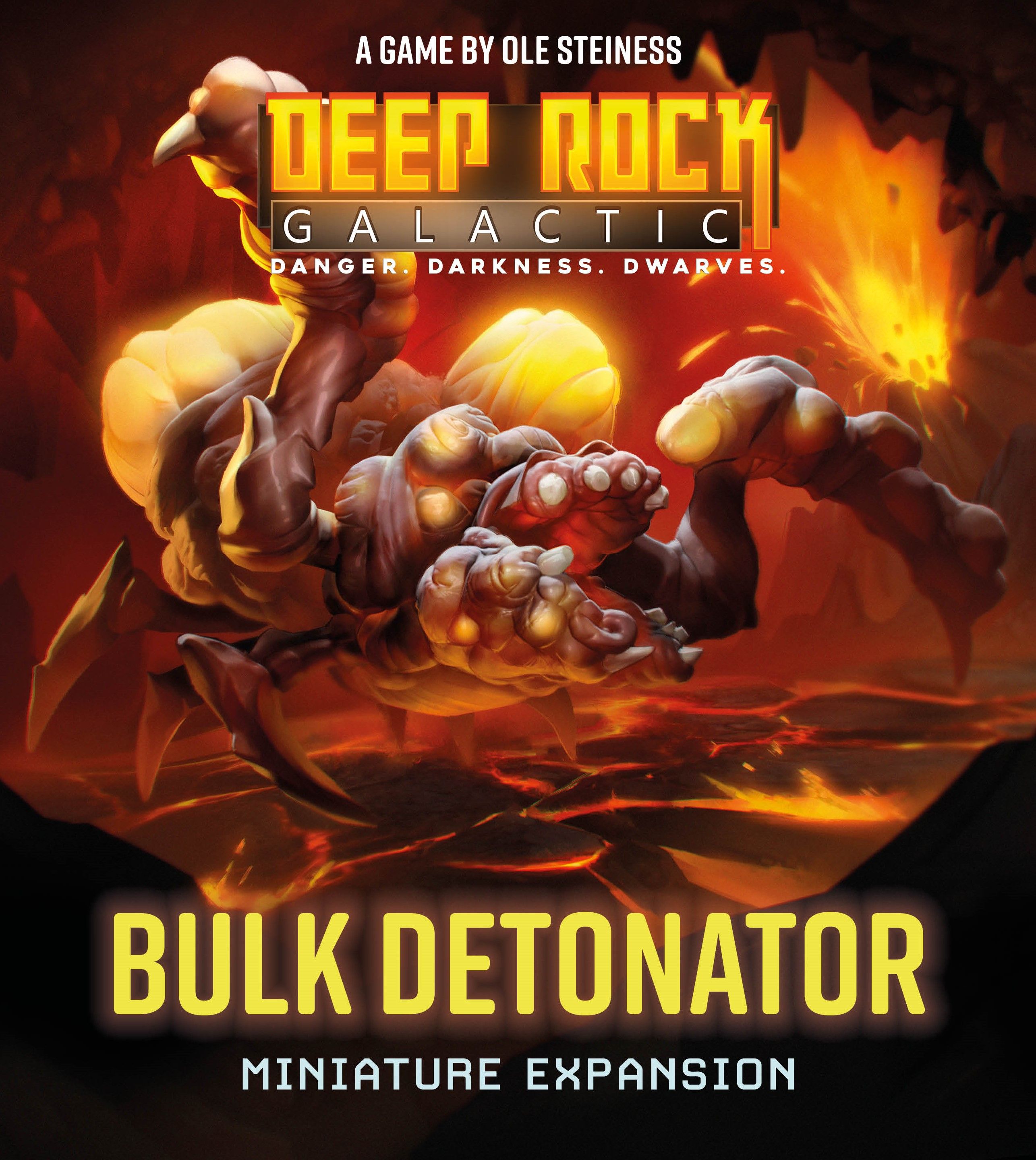 Deep Rock Galactic: The Board Game – Bulk Detonator Miniature Expansion box art