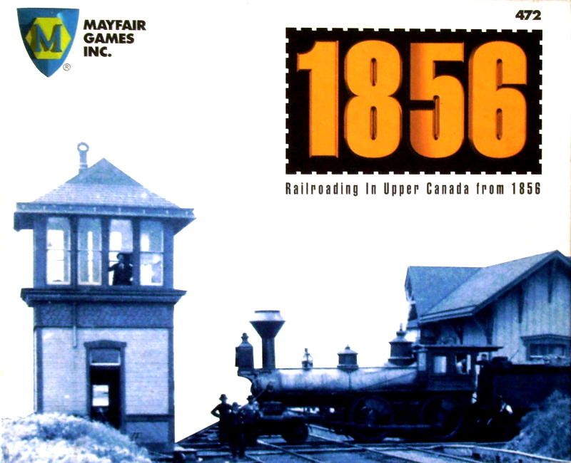 1856: Railroading in Upper Canada from 1856 box art