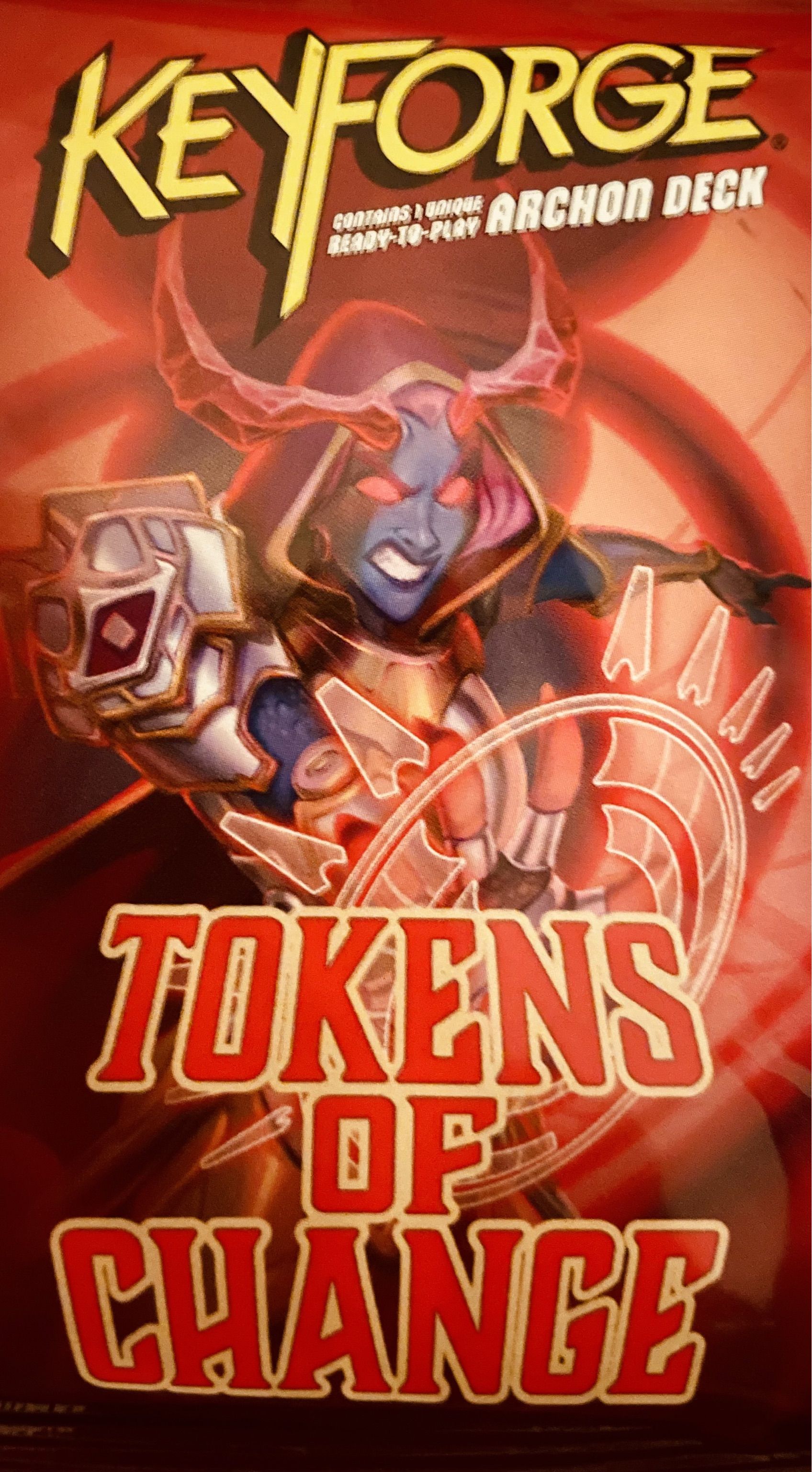 KeyForge: Tokens of Change box art