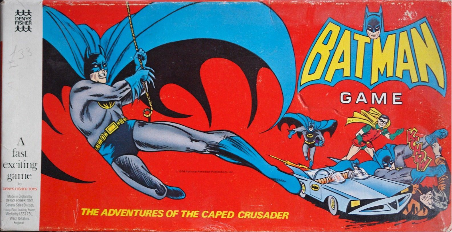 Batman Game: The Adventures of the Caped Crusader doboz