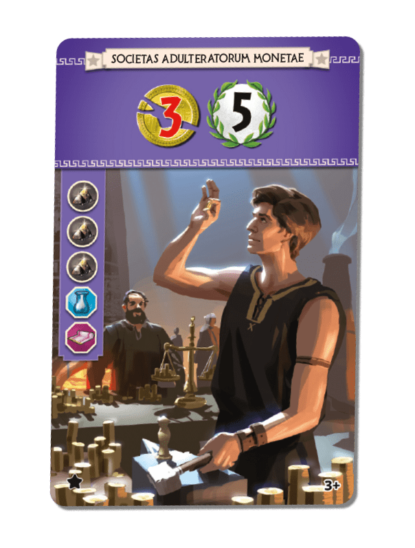 7 Wonders (Second Edition): Forgers Guild Promo Card doboz