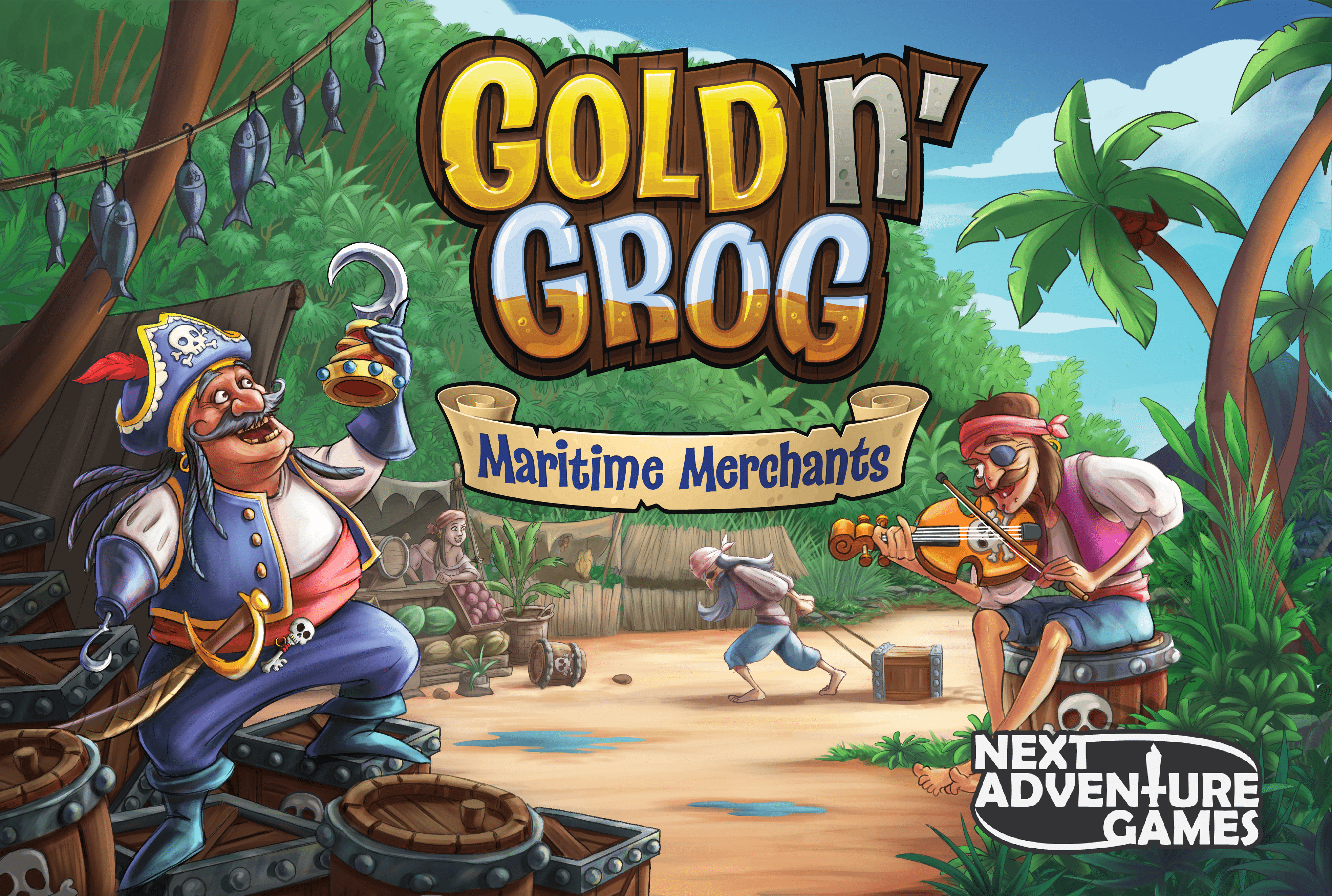 Coperta Gold n' Grog: Maritime Merchants