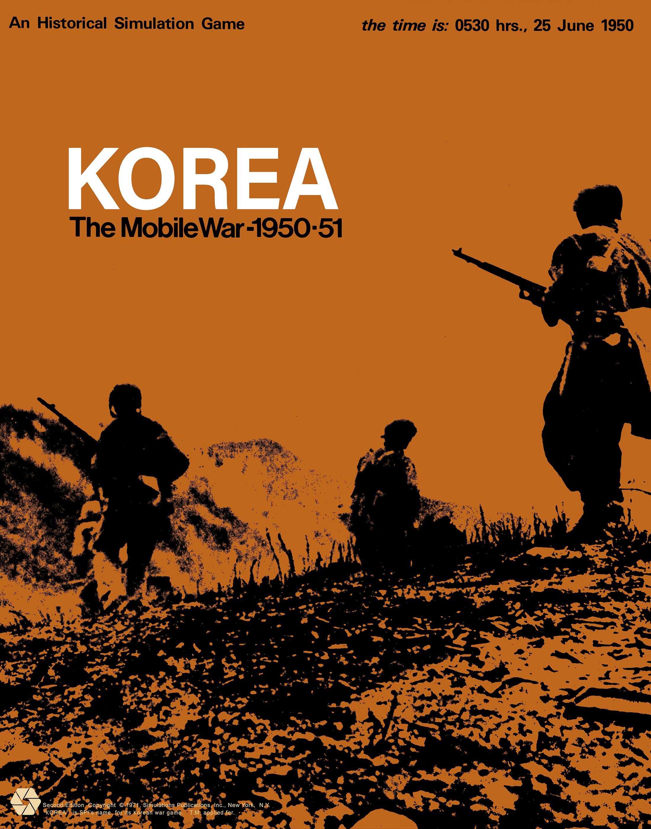 Korea: The Mobile War 1950-51 box art
