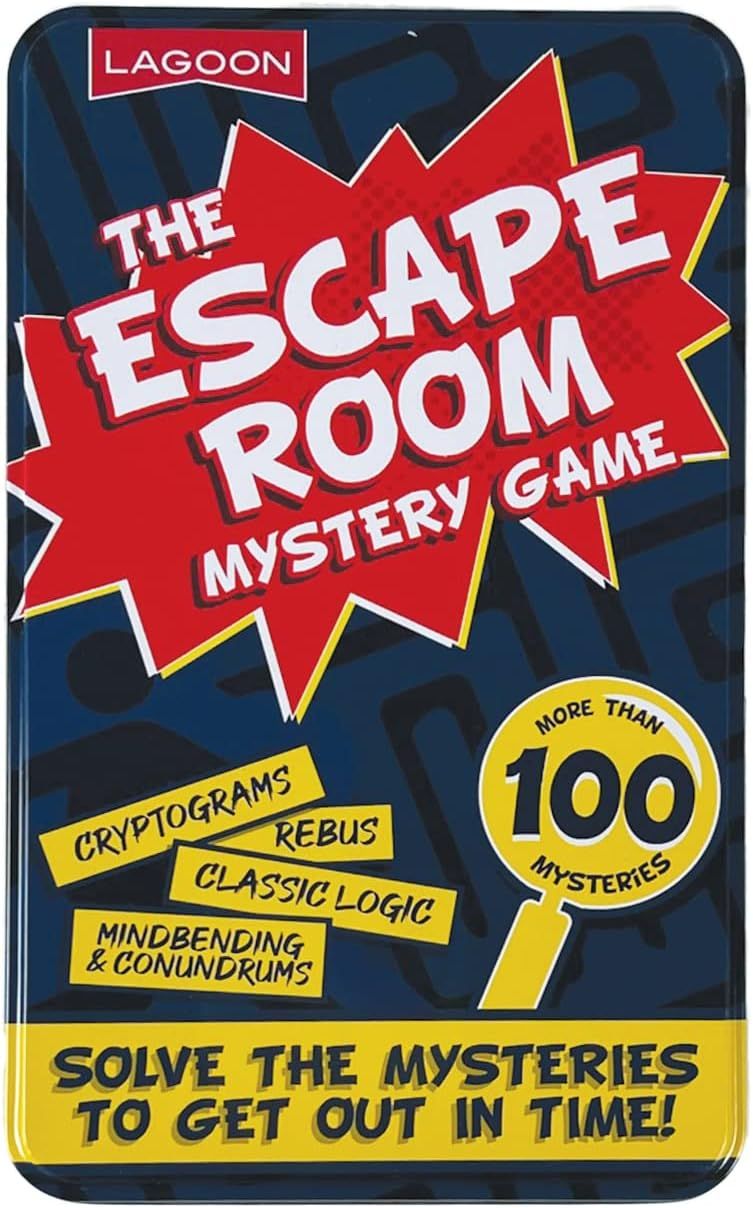 The Escape Room Mystery Game box art