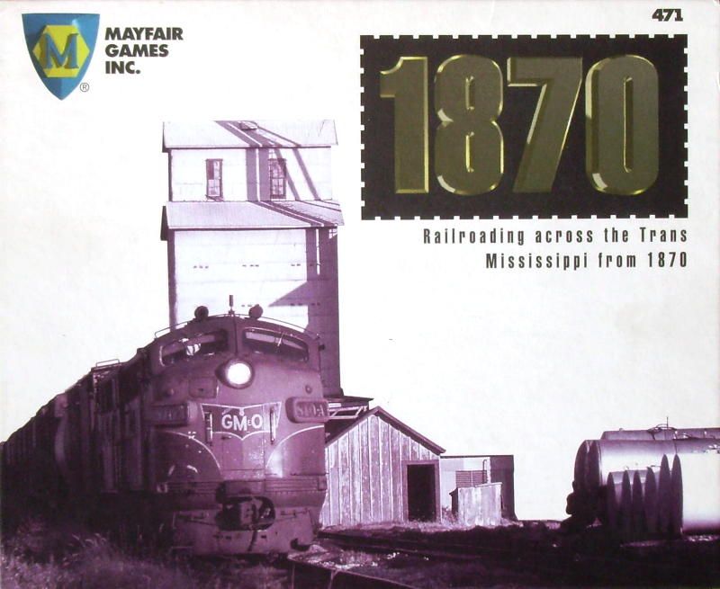 1870: Railroading Across the Trans Mississippi from 1870 doboz
