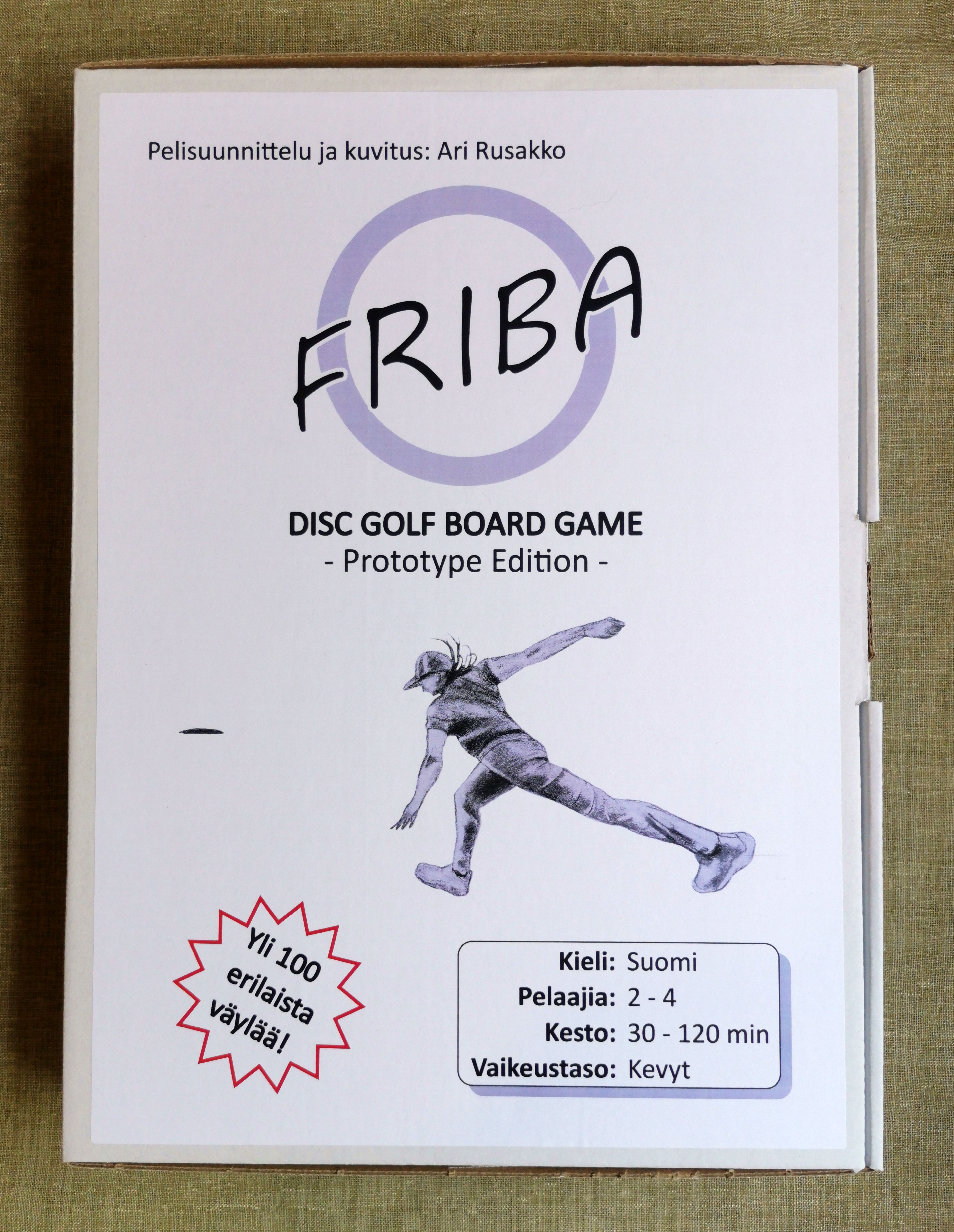 Coperta Friba: Disc Golf Board Game