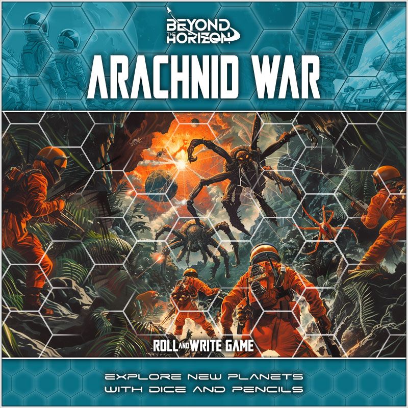 Coperta Beyond the Horizon: Arachnid War